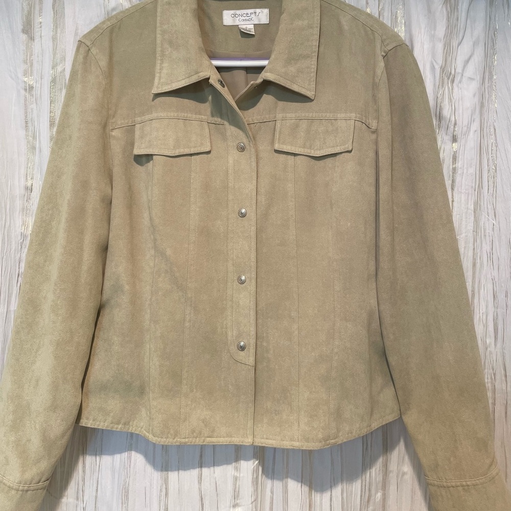 70s Vintage Sage Women’s Jacket - Concepts by Conrad C